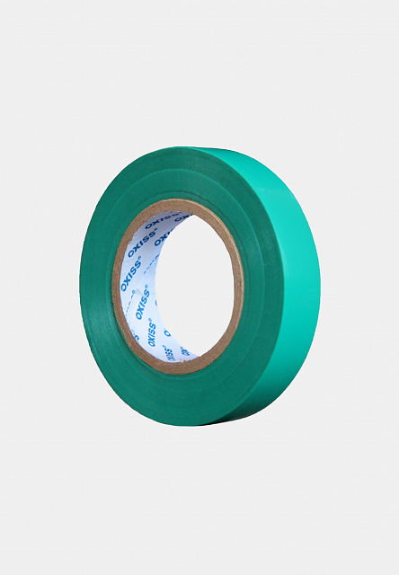 Изолента ПВХ OXISS 130/15/10, зелёная